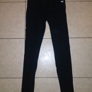 Victoria's secret PINK black yoga leggings